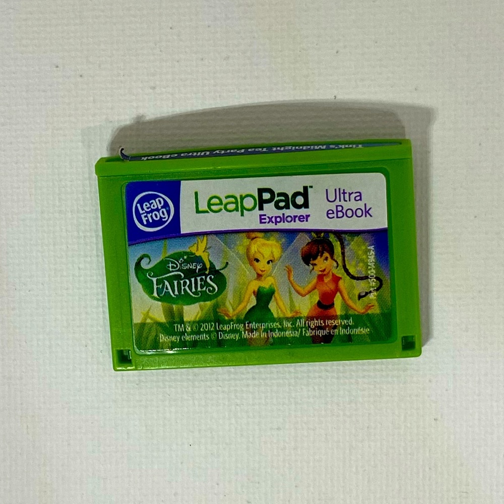 Leap Frog Pad Leapster Explorer Learning Game Disney Fairies Ultra eBook L05